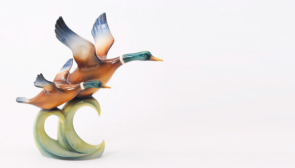 Ceramiche Boxer - collezione uccelli ceramica