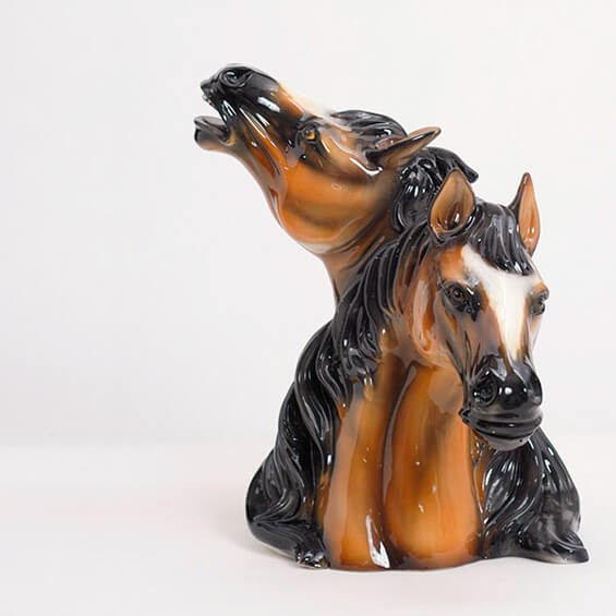 Ceramiche Boxer - collezione cavalli di ceramica
