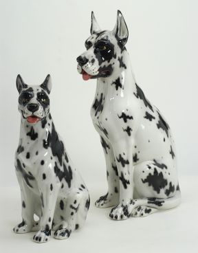 Ceramic dog great dane medium - Ceramiche Boxer