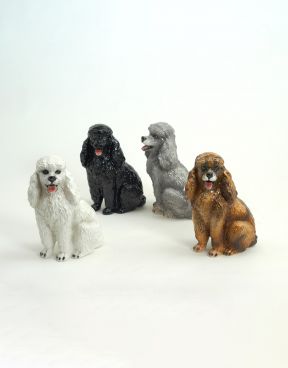 Ceramic dog poodle - Ceramiche Boxer