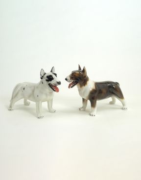 Cane bull terrier in ceramica - Ceramiche Boxer