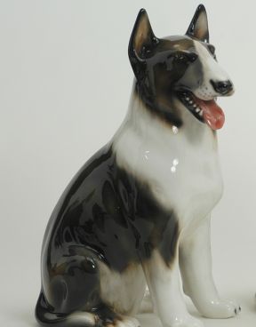 Cane bull terrier medio in ceramica - Ceramiche Boxer