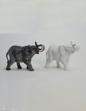 Elefante in ceramica piccolo - Ceramiche Boxer