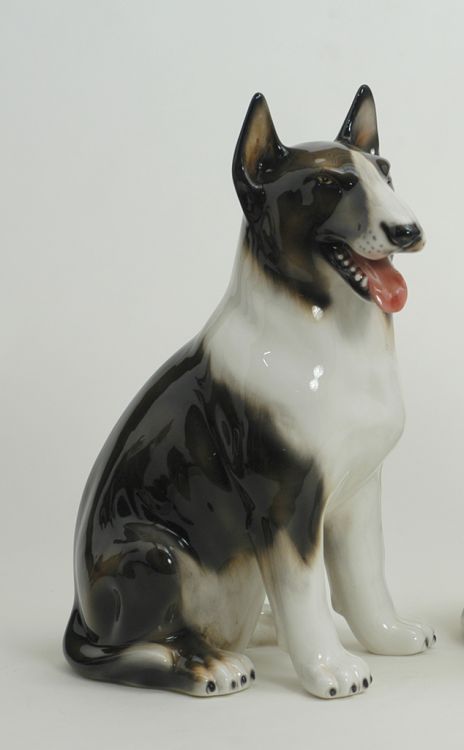 Ceramic dog bull terrier medium - Ceramiche Boxer