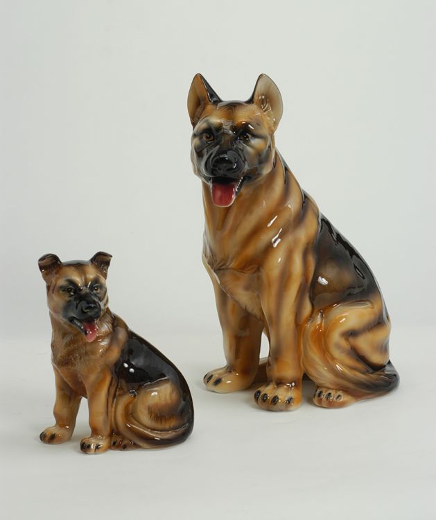 Cane pastore tedesco medio in ceramica - Ceramiche Boxer